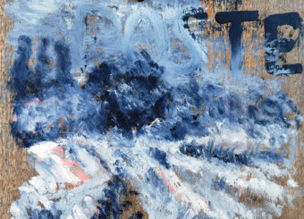 Poste 30 (Isère) Paysage d'un champ en Isère au pastel à l'huile, par Léon Blumenstein du Syndrome SGG