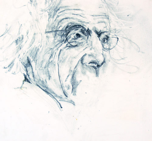 Portrait de Claude Weisbuch par Smëms du Syndrome SGG