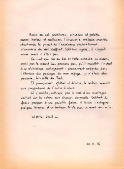 Acte de naissance (W.Alter Bechowski) W.Alter Bechowski - Acte de naissance, 2016