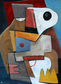 Figure cubiste sans titre