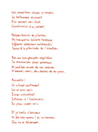 Les Paupières closes