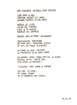 Le Clown jouant de la trompette aux étoiles